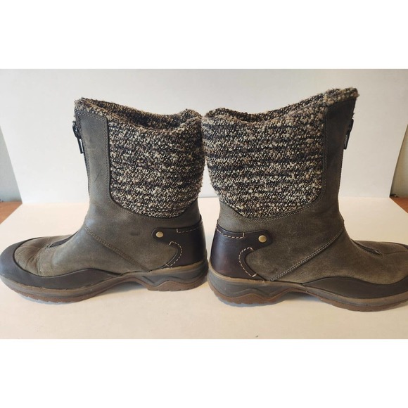 MERELL Women's Bungee Cord Performance Waterproof Olive Green Winter Boots Sz. 7 - Picture 7 of 8